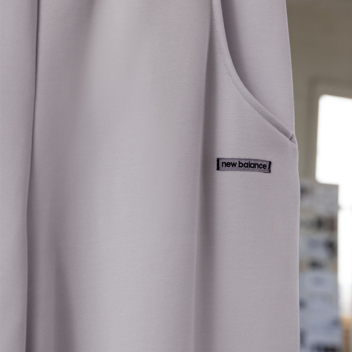New Balance Sydney Levrone Athletics Crafted Pant in Fresh Air lifestyle view