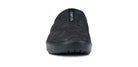 OOFOS OOcoozie Thermo Mule in Black women's recovery slipper front view