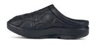 OOFOS OOcoozie Thermo Mule in Black women's recovery slipper medial view