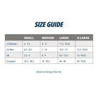 OS1st Thin Air Performance Socks unisex size chart
