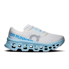 On Cloudmonster 3 women's Ivory/Topaz, official lateral side profile