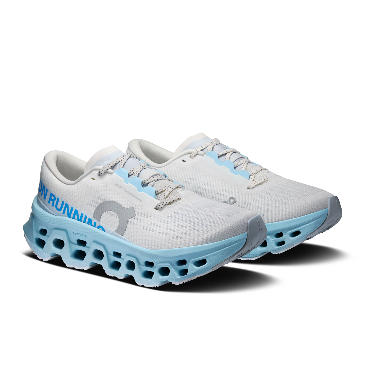 On Cloudmonster 3 women's Ivory/Topaz, official alternate product view