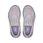 Women's On Cloud 6 in Ether/Tyrian, top view