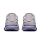 Women's On Cloud 6 in Ether/Tyrian, rear view