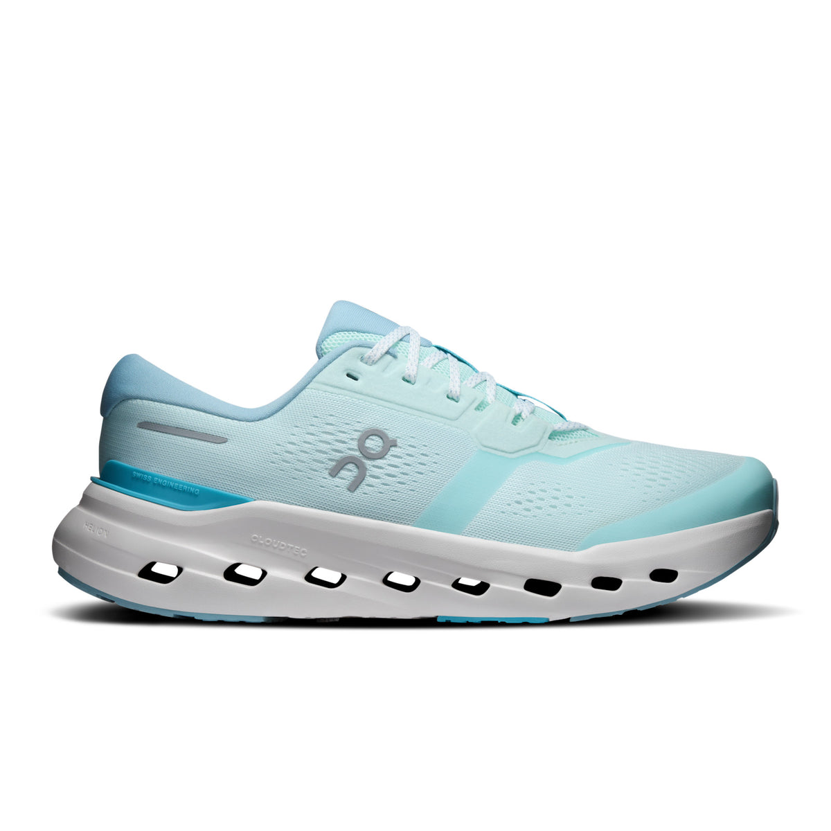 On Running Cloudrunner 3 men's running shoe in Flurry/Cascade — side profile