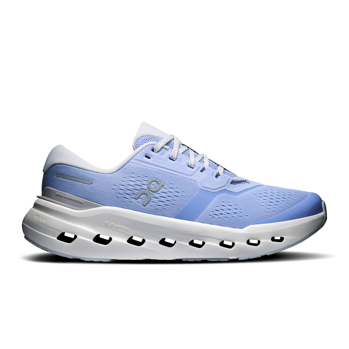 On Running Cloudrunner 3 women's running shoe in Myrtle/Platinum — side profile