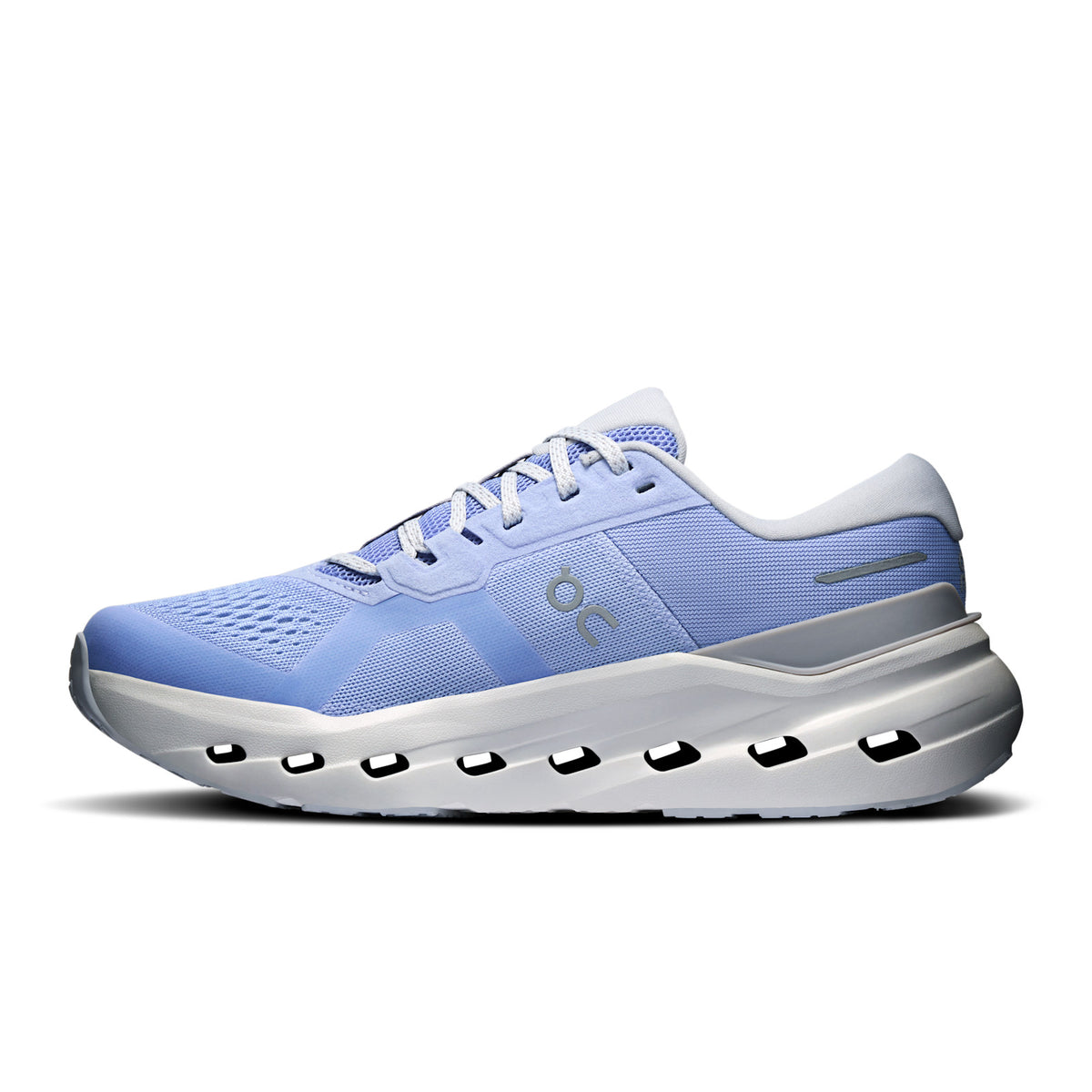 On Running Cloudrunner 3 women's running shoe in Myrtle/Platinum — opposite side profile