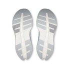 On Running Cloudrunner 3 women's running shoe in Myrtle/Platinum — outsole view of the pair
