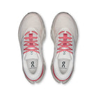 On Running Cloudrunner 3 women's running shoe in Oyster/Camellia — top view of the pair