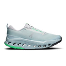On Running Cloudsurfer Trail 2 women's trail running shoe in Chalk/Gardenia — side profile