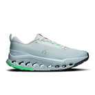 On Running Cloudsurfer Trail 2 women's trail running shoe in Chalk/Gardenia — side profile