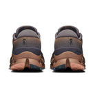 On Running Cloudsurfer Trail 2 Waterproof men's trail running shoe in Portobello/Pebble — rear view of the pair