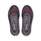 On Running Cloudsurfer Trail 2 Waterproof women's trail running shoe in Urchin/Pebble — top view of the pair