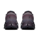 On Running Cloudsurfer Trail 2 Waterproof women's trail running shoe in Urchin/Pebble — rear view of the pair