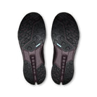 On Running Cloudsurfer Trail 2 Waterproof women's trail running shoe in Urchin/Pebble — outsole view of the pair