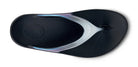 Women's Oofos OOlala Luxe Sandal in Frost, top view