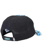 rabbit Elite Hat in Opal Floral, rear view.