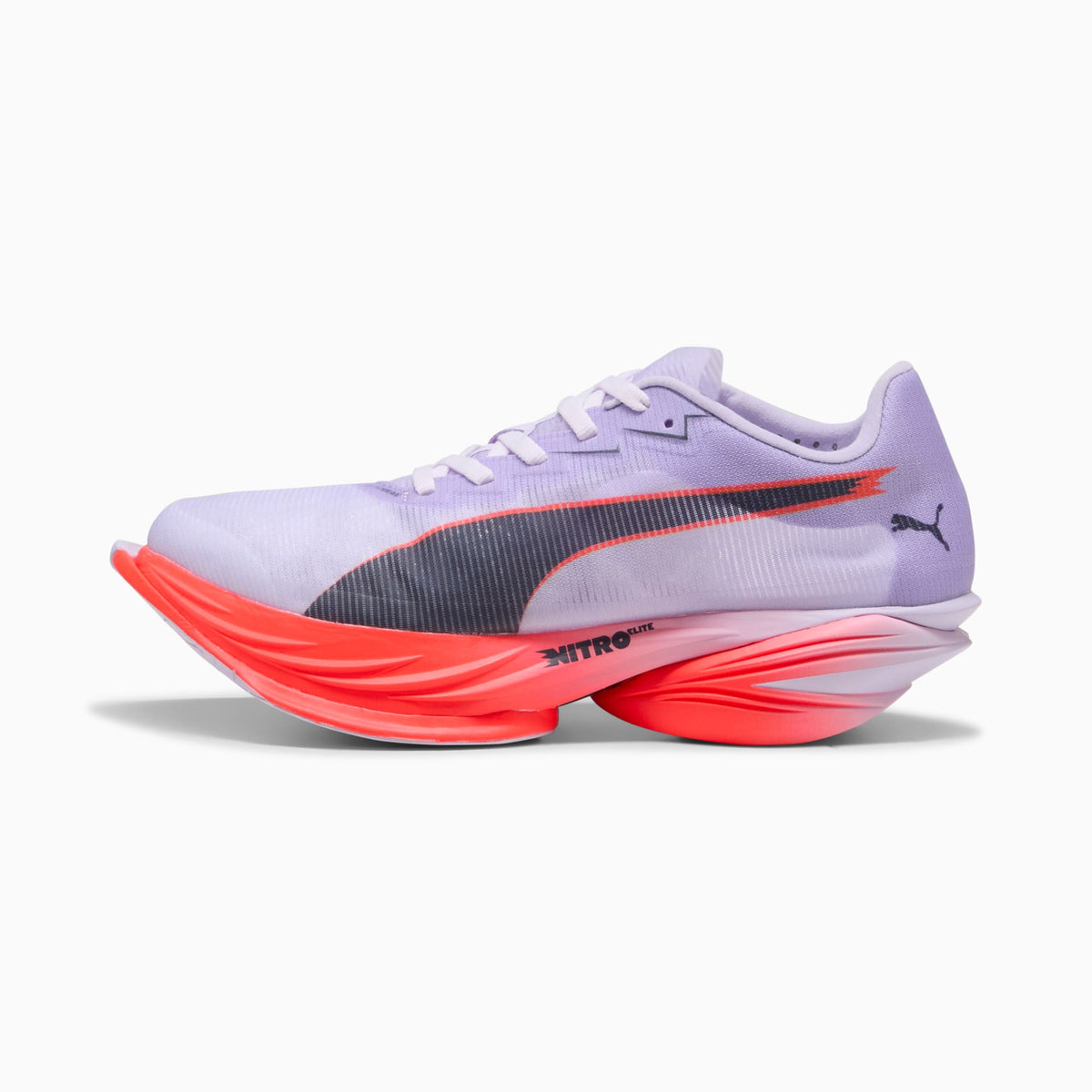 Women's PUMA Fast-R Nitro Elite 3 in Lavender/Red — product view 1.