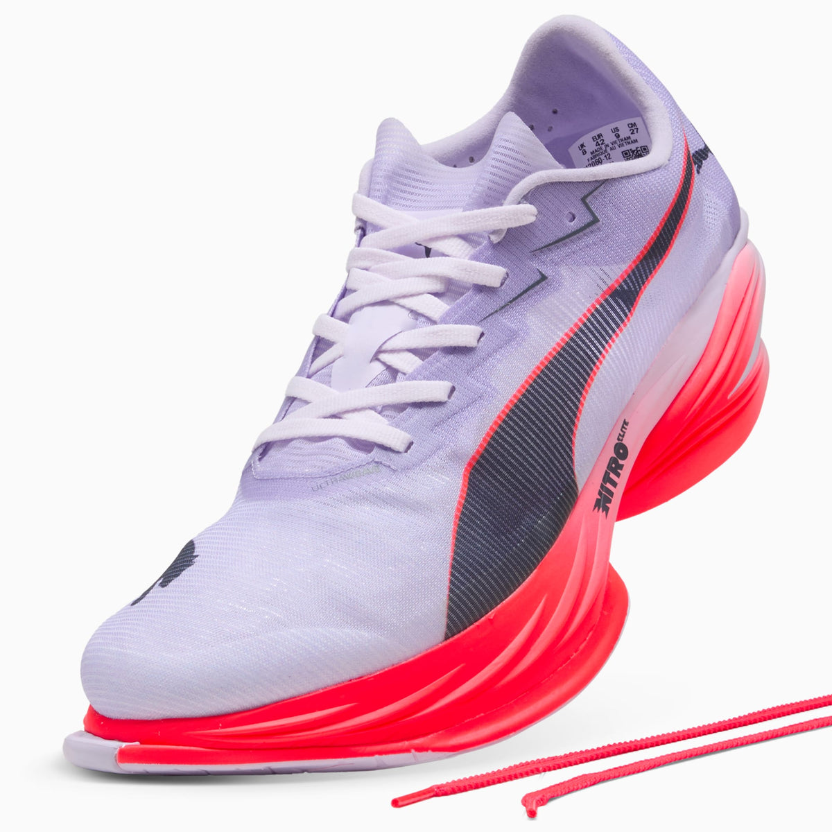 Men's PUMA Fast-R Nitro Elite 3 in Lavender/Red — product view 6.