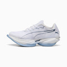 Women's PUMA Fast-R Nitro Elite 3 in White/Blue — product view 1.