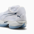 Women's PUMA Fast-R Nitro Elite 3 in White/Blue — product view 5.