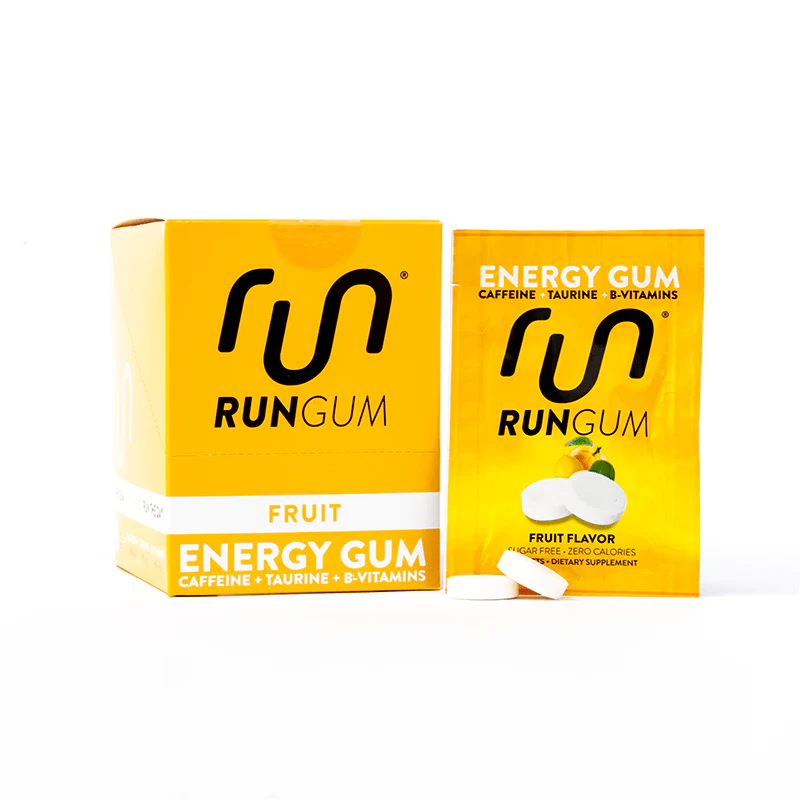 Run Gum single packs. Fruit.