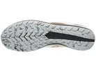 Men's Saucony Havok XC3. White upper. Bottom view.