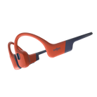 Shokz OpenSwim Pro waterproof bone conduction headphones in Red, alternate product view 2