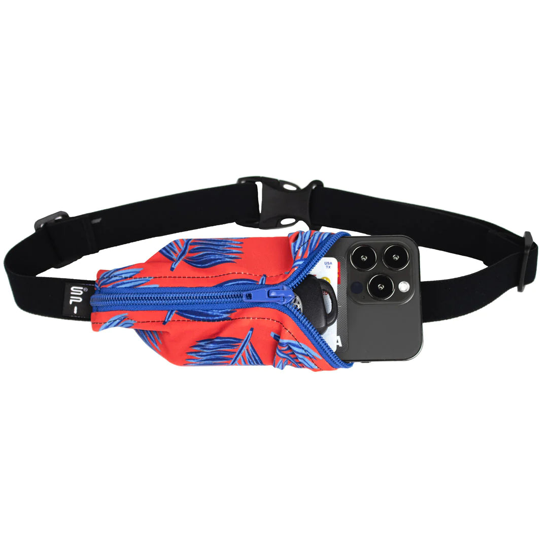 Unisex Spibelt Large Pocket | Hawaiian/Red
