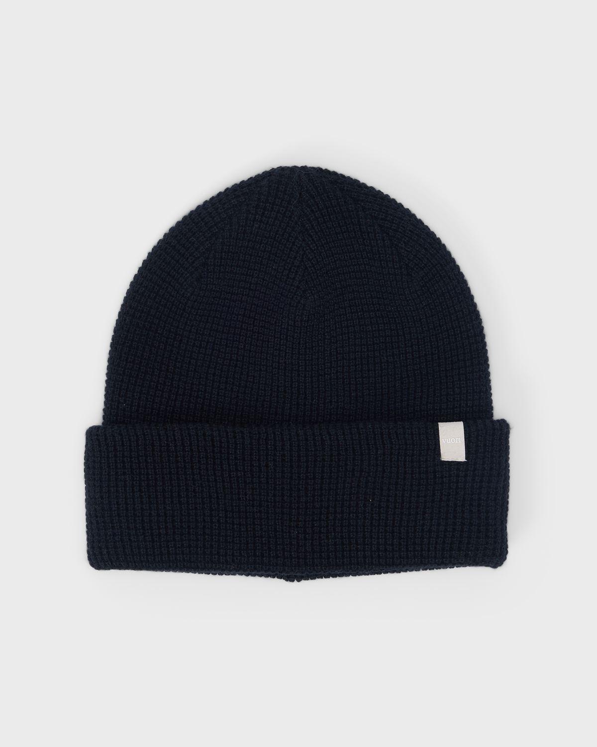 Vuori Alpine Waffle Beanie 2.0 in Black