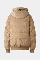brown corduroy jacket, rear view
