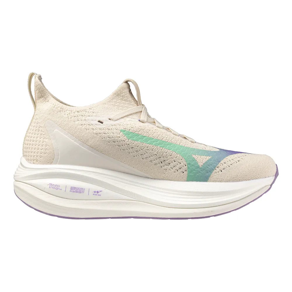 Women's Mizuno Neo Vista 2 in Pristine/White, alternate view.