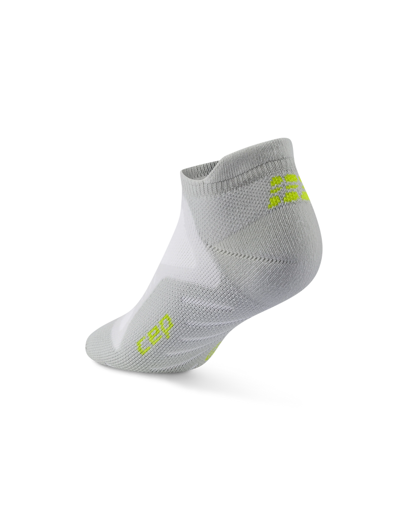 CEP Core Run Max Cushion No Show Socks. Grey.