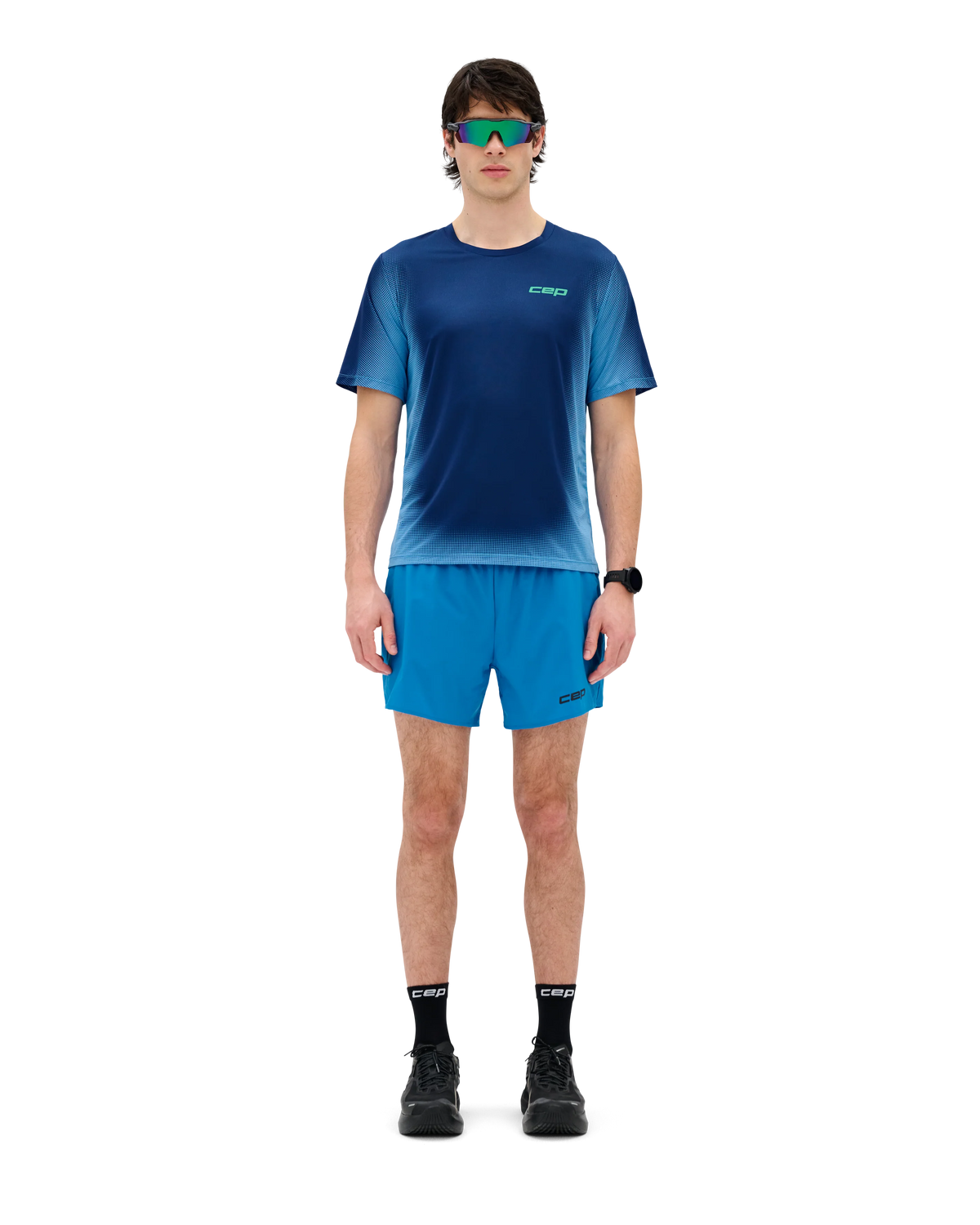 CEP Core Run Shirt. Blue.