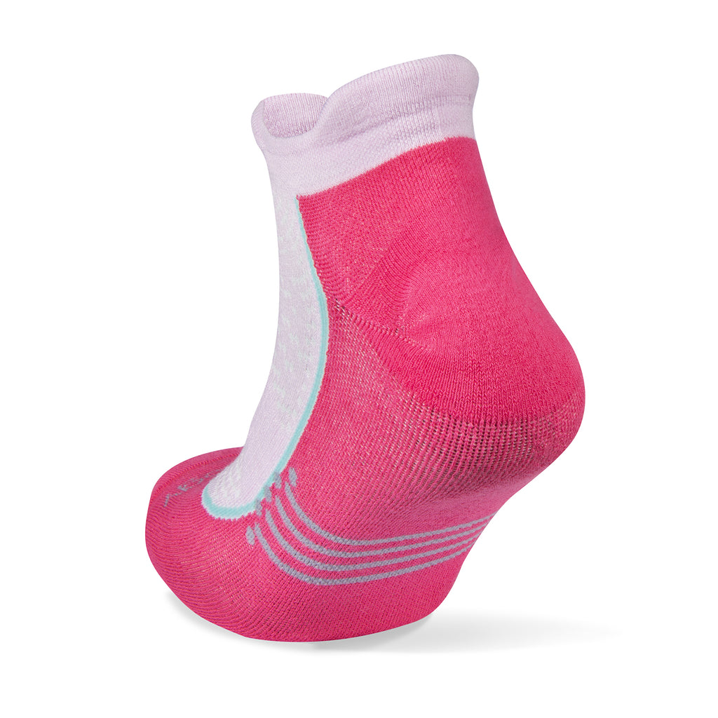 Unisex Jogology socks. High cushion. Now show. Lilac. Rear/Lateral view.