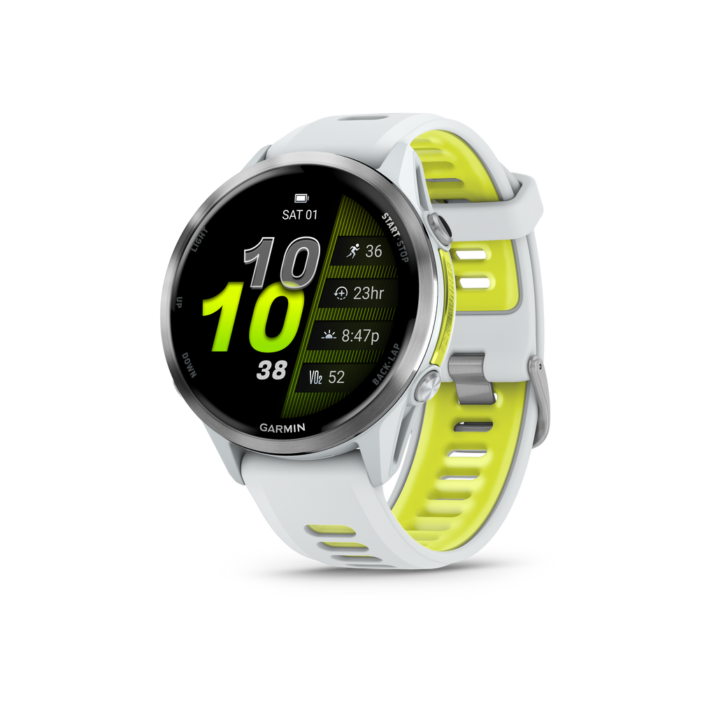 Garmin Forerunner 970. Whitestone.