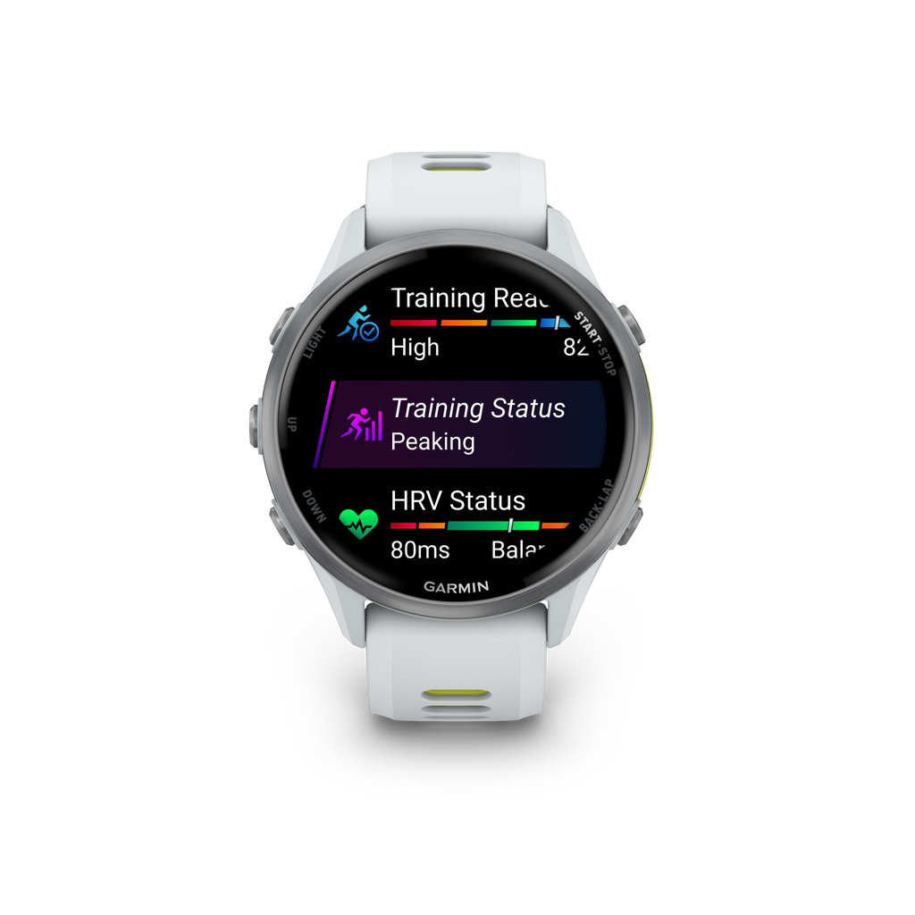 Garmin Forerunner 970. Whitestone.