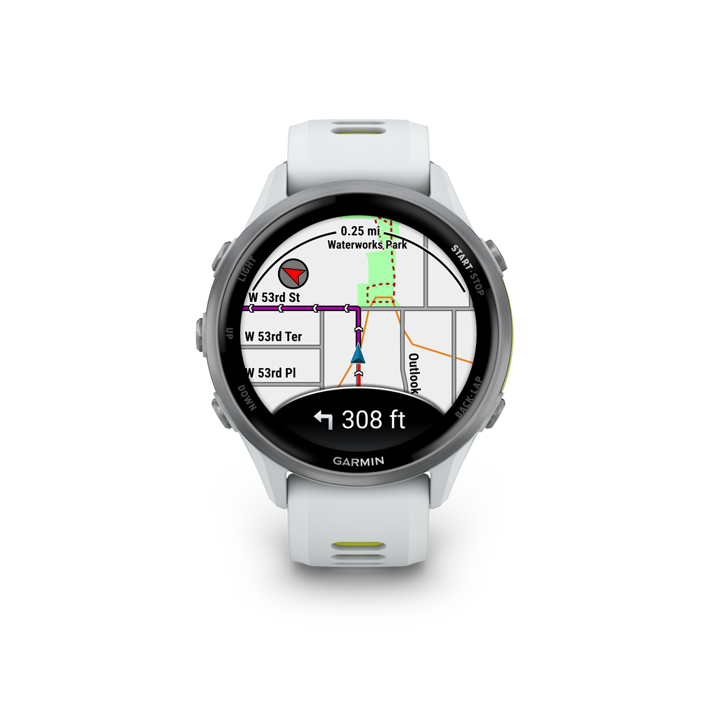 Garmin Forerunner 970. Whitestone.