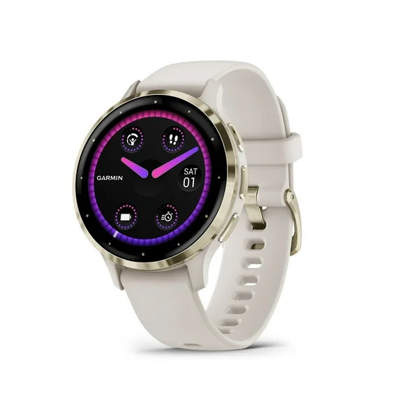 Garmin Venu 3S GPS Watch Ivory