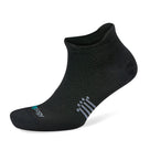 Unisex Jogology socks. Low cushion. No show. Black. Lateral view.