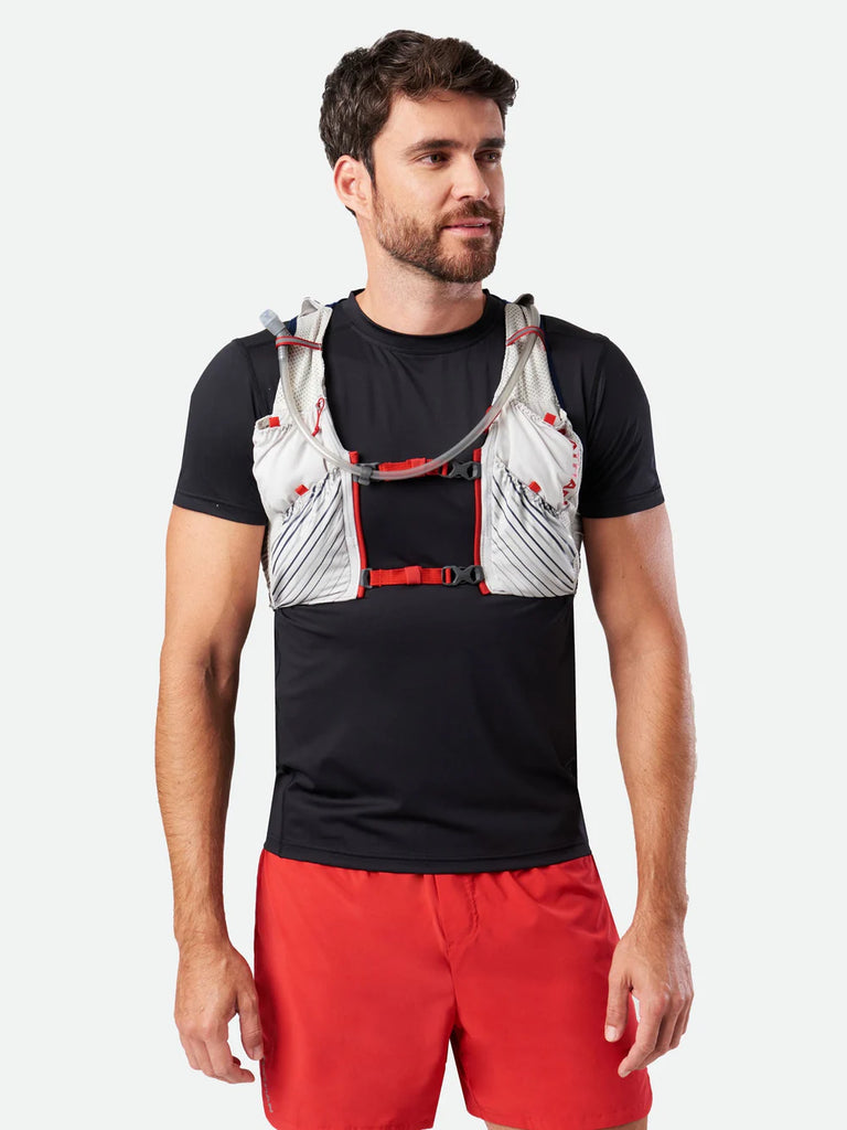 Nathan Pinnacle 12L Hydration Vest. Grey.