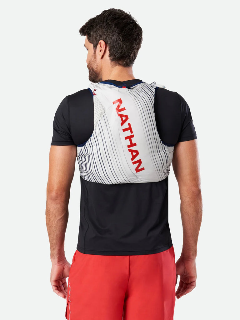 Nathan Pinnacle 12L Hydration Vest. Grey.