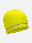 Nathan HyperNight Reflective Beanie, Hi Vis Yellow/Geo Print.
