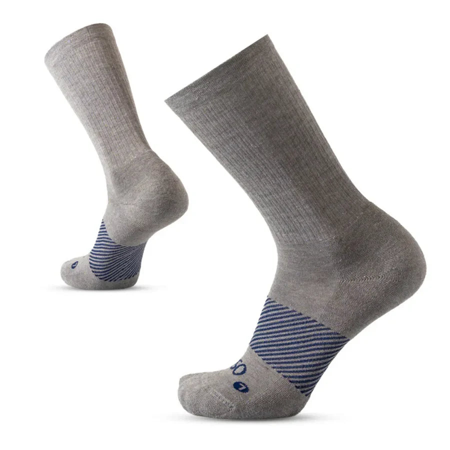 OS1st Wicked Comfort Merino Crew Socks. Grey.