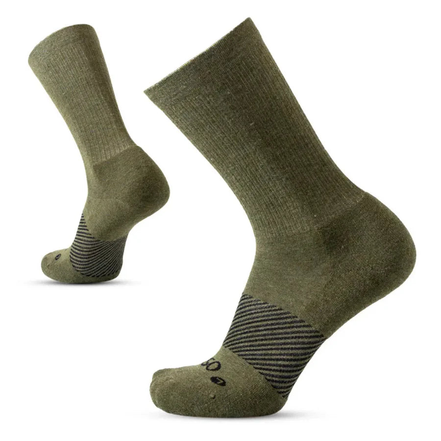 OS1st Wicked Comfort Merino Crew Socks. Green.
