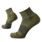 OS1st Wicked Comfort Merino Quarter Crew Socks. Green.