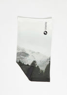 Women's Oiselle Fleece Gaiter in Foggy Woods.