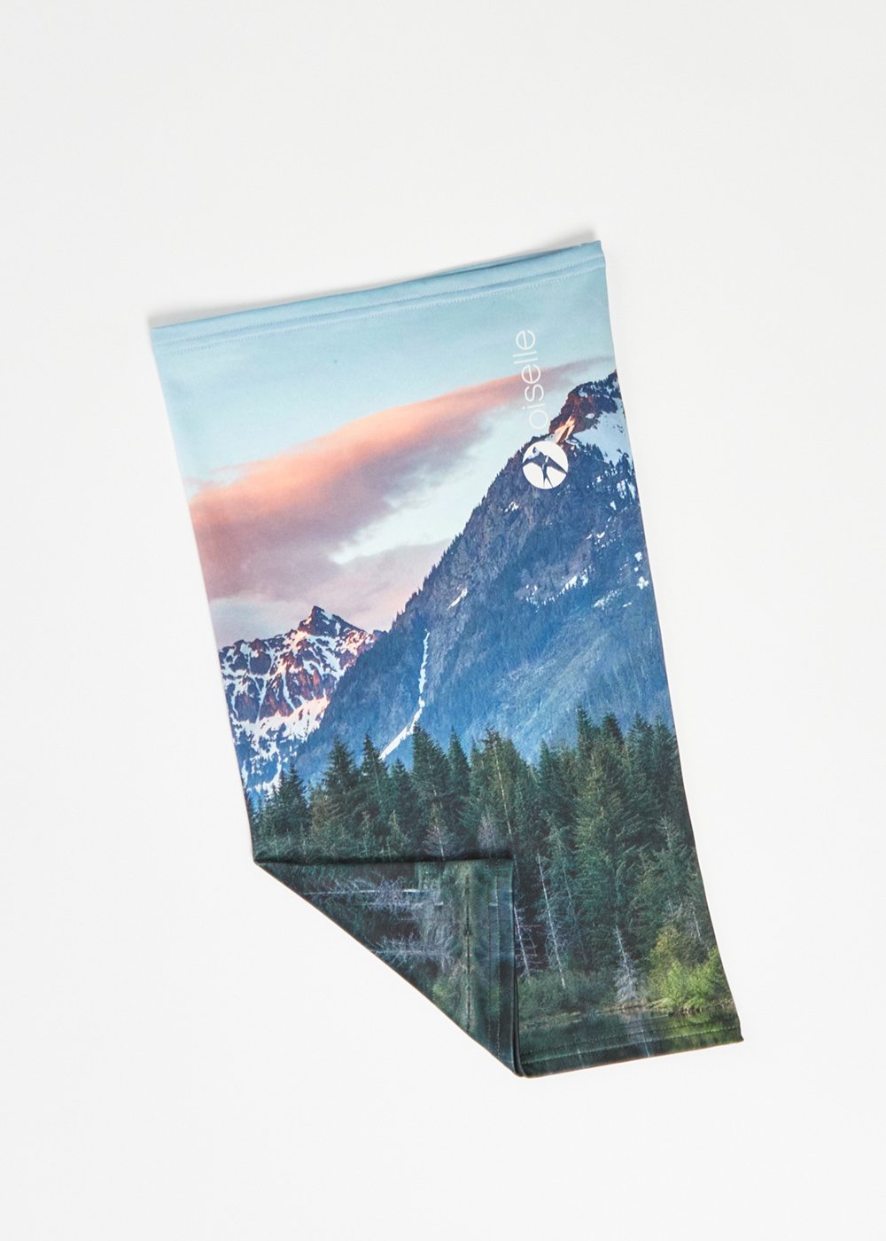 Women's Oiselle Fleece Gaiter in Gold Creek Pond.