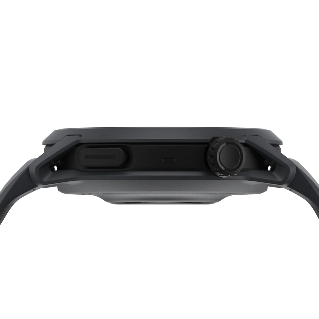 Coros Pace 4. Black. Silicone band.
