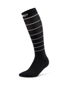Women's CEP Pro Run Reflective Tall Compression Socks. Black.